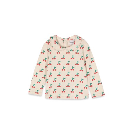 baby cherry all over collar t-shirt