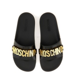 SLIDE SANDAL WITH LOGO