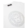 jersey t-shirt + lamimate medusa greca print