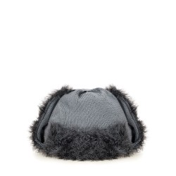 WOOL KNIT AVIATOR HAT