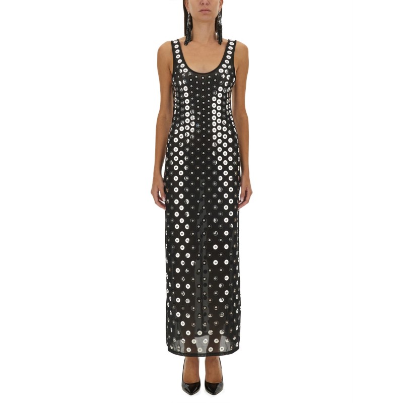 EMBROIDERED LONG DRESS