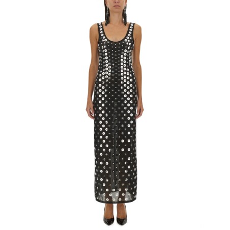 EMBROIDERED LONG DRESS