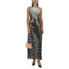 EMBROIDERED LONG DRESS