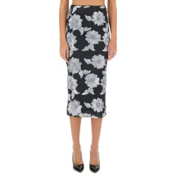 FLORAL PENCIL SKIRT