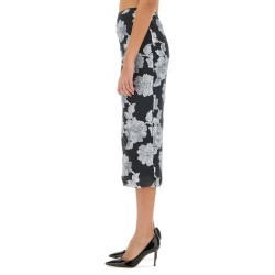 FLORAL PENCIL SKIRT