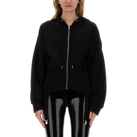 SWEATSHIRT WITH SUSPENDERS