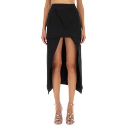 ASYMMETRICAL SKIRT