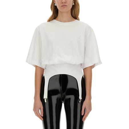 T-SHIRT WITH SUSPENDERS