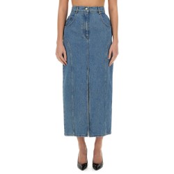 LONG DENIM SKIRT