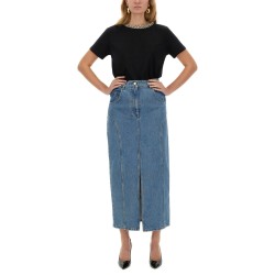LONG DENIM SKIRT