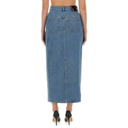 LONG DENIM SKIRT