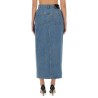 LONG DENIM SKIRT