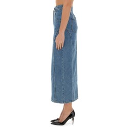 LONG DENIM SKIRT