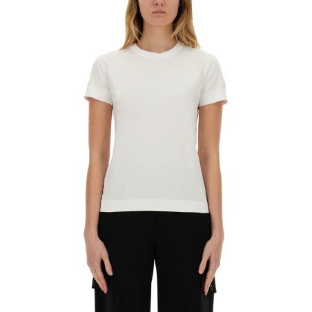 T-SHIRT WITH LOGO PATCH