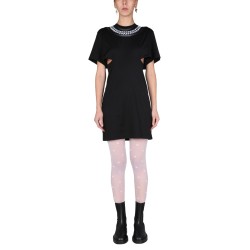 DRESS WITH 3D "CHAIN" PRINT