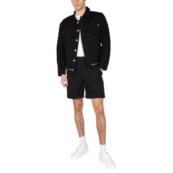 LOGO BAR BERMUDA SHORTS