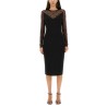 DRESS WITH 4G PATTERN