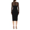 DRESS WITH 4G PATTERN