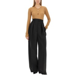 WOOL BLEND WIDE PANTS