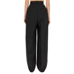 WOOL BLEND WIDE PANTS