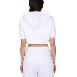 SWEATSHIRT WITH LOGO EMBROIDERY