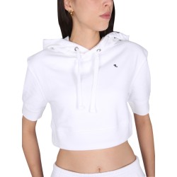SWEATSHIRT WITH LOGO EMBROIDERY