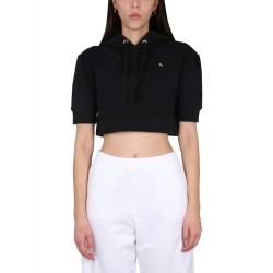 SWEATSHIRT WITH LOGO EMBROIDERY