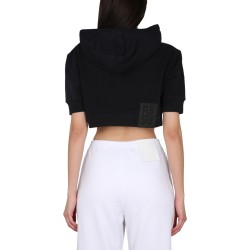 SWEATSHIRT WITH LOGO EMBROIDERY