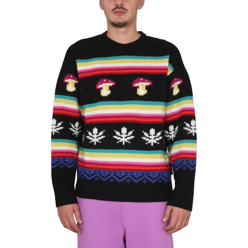 WOOL CREW NECK SWEATER