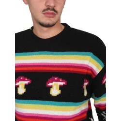 WOOL CREW NECK SWEATER