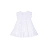 WHITE M/SHORT DRESS