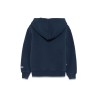 cotton fleece hoody with zipper