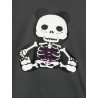 PANDY SKELETON PRINT HOODIE