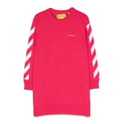 RUBBER ARROW KNIT DRESS