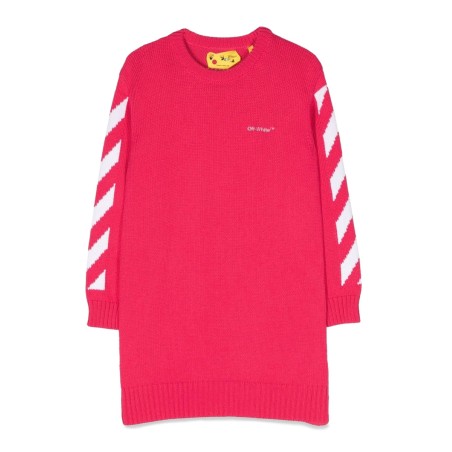 RUBBER ARROW KNIT DRESS