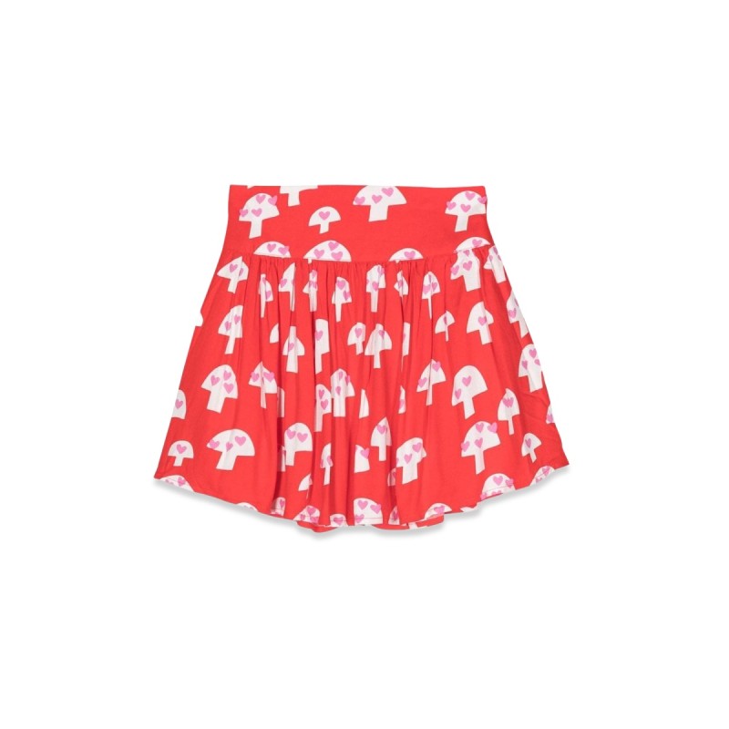 MUSHROOM PLEATED SKIRT