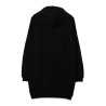 OVER HOODED SWEATSHIRT DRESS