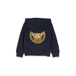 medusa zipper hoodie