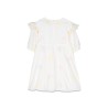 3/4 sleeve embroidered dress
