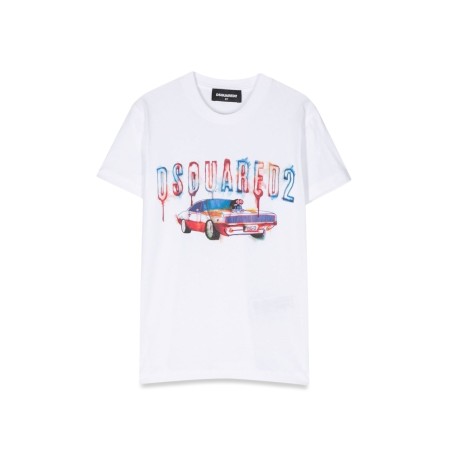 mc logo t-shirt and machine