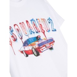mc logo t-shirt and machine