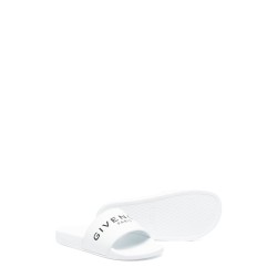 rubber logo slippers