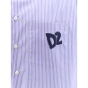Dsquared2 Summer Lovers oversized striped cotton shirt