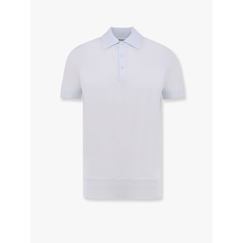 Cotton lightweight knit polo