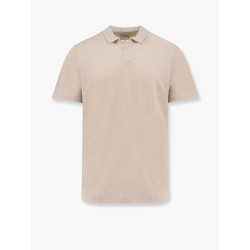 Fraser linen polo shirt