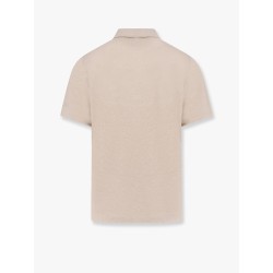 Fraser linen polo shirt