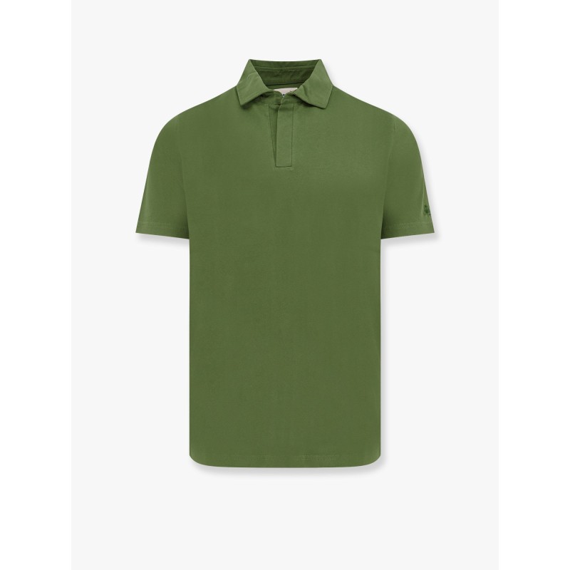 Brighton cotton polo shirt with Logo embroidery