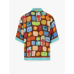 Dsquared2 Summer Lovers silk shirt