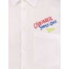 Dsquared2 Summer Lovers oversized linen shirt