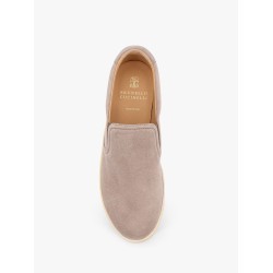 Suede slip-on